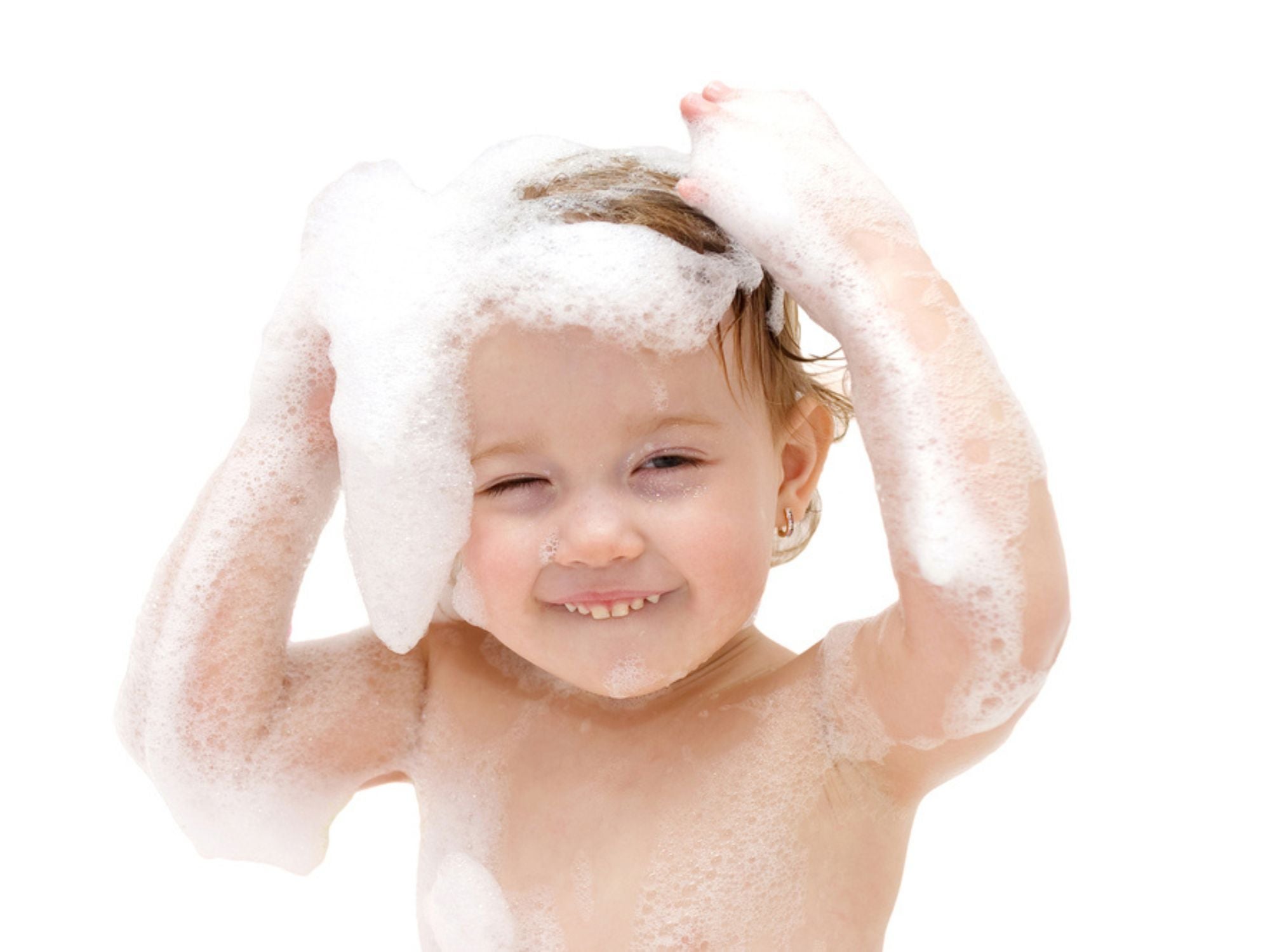 Momentos del baño del bebé